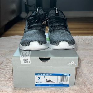 Women Adidas cloudfoam pure 2.0 running shoes